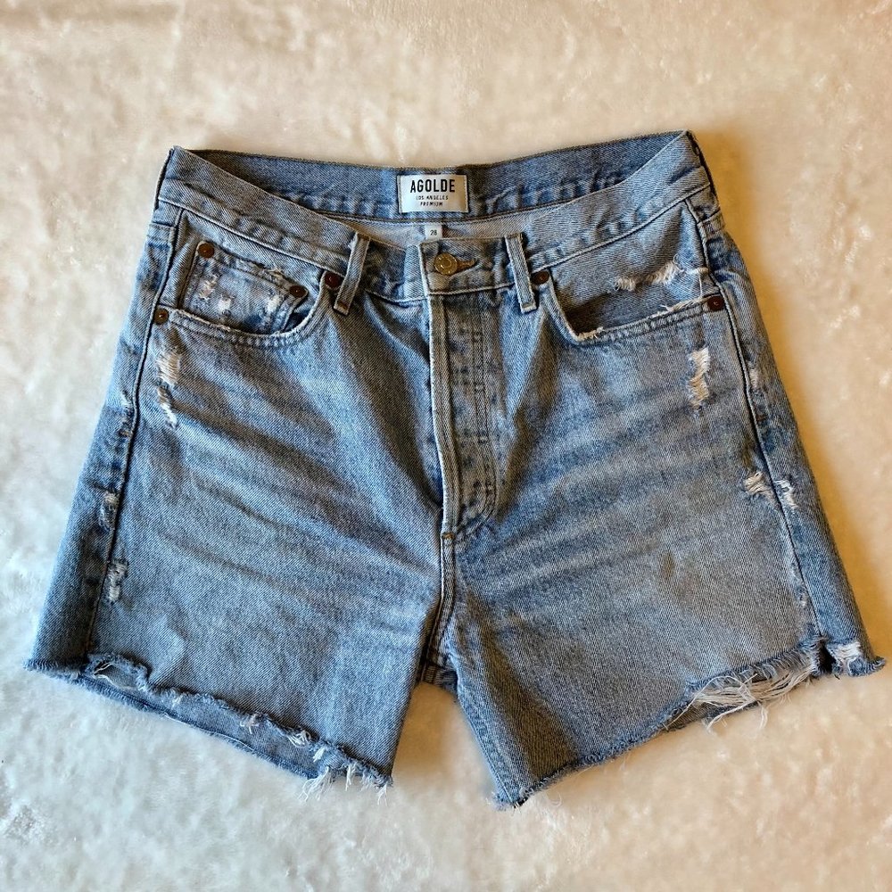 AGOLDE High Rise Shorts